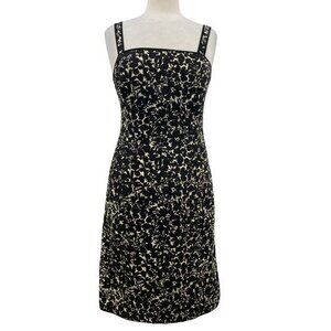 NWT Ann Taylor $130 Retail - 100% cotton floral patterned, textured mini dress.